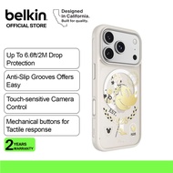 Belkin MSA046QCMT-DY Disney Mickey Mouse SheerForce Magnetic Phone Case for Iphone 17 Pro