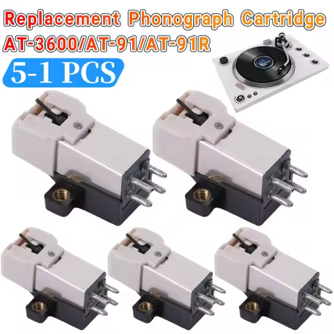 AT-3600/AT-91/AT-91R Phono Cartridge MM Cartridge Excellent Clarity Moving Magnetic Stylus Machine f
