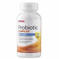 美國GNC probiotic 10 billion益生菌低聚果糖雙歧桿菌因子活性乳酸菌100億90片