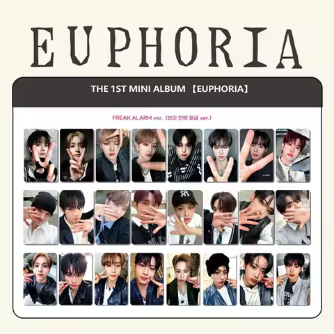 KPOP 8pcs/set ALD1 New Album EUPHORIA Postcard ALPHA DRIVE ONE Fan Collection Card Photo Card Kim Ju