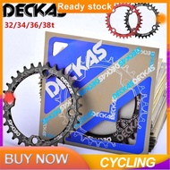 DECKAS 104bcd Bike Chainring MTB Round Oval Narrow Wide Chain ring 32/34/36/38T