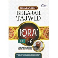 CARAMUDAH BELAJAR TAJWID IQRAJ JILD 1-7