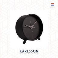 荷蘭Karlsson alarm clock Index black黑色設計師鬧鐘(帶小夜燈)