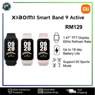 [MY SET] Xiaomi Smart Band 9 Active (1.47"Diplay, 60Hz Refresh Rate, Battery upt to 18days