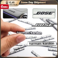 【Fast Delivery】 3D JBL Bose Speaker Aluminum Sticker For Car Aluminum Metal Decorative Decal Emblems