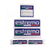 ESTREMO ITALY  STICKER BRANDING SET