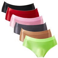 Mens Sissy Panties Stretchy Silky Glossy Bikini Briefs Underwear Lingerie Underpants for Men