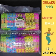 GULAKU STICKS 250 PCS X 8 GR / GULA STIK / GULAKU STICK
