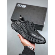 ECCO Men's Lightweight Running Shoes Breathable All-Match Casual Sports Shoes New Lace-Up Lightweigh