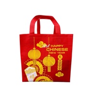 Tas Spunbond / Tas Kain Belanja / Goodie Bag BOXBAG KOTAK ( kotak nasi / kue ) IMLEK 20, 22, 24, 26,