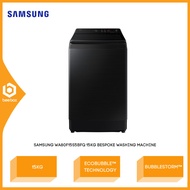 Samsung 15kg Bespoke Washing Machine AI Wash Convenient Wash WA80F15S5BFQ Mesin Basuh
