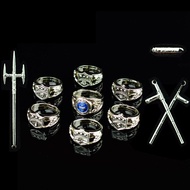 Anime Home Education Ring Ring Necklace Hell Ring Ring VER Merchandise New Style Trendy Two-Dimensio