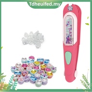 Hair Gem Stamper Kit Bling Hair Jewels for Girls Toys Bling Hair Jewels for Girls, Hair Styling Tool