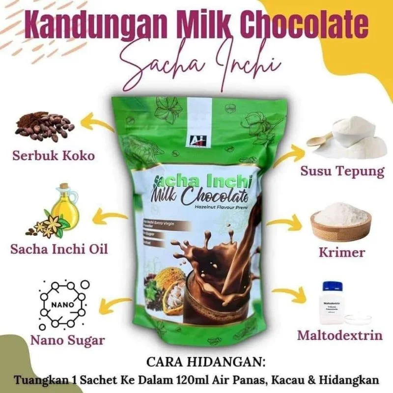 SACHA INCHI MILK CHOCOLATE