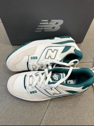 New Balance 550 皮革 輕便舒適 透氣 籃球鞋 白綠