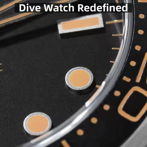 Watchdives WD007 V4 42mm Watch PT5000 Automatic Movement Titanium NTTD Wristwatch Domed Sapphire Cry