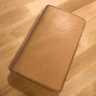 純手工製作手工染色皮革6孔A6活頁筆記本