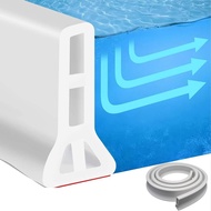 67" Shower Threshold Water Dam, 3" High Collapsible Shower Water Splash Guard Water Barrier Stopper 