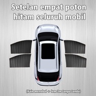 MATAHARI BEST DEALS Sunshade Premium Magnetic Car Curtain 4 Sides Sunlight Window Car Window Curtain