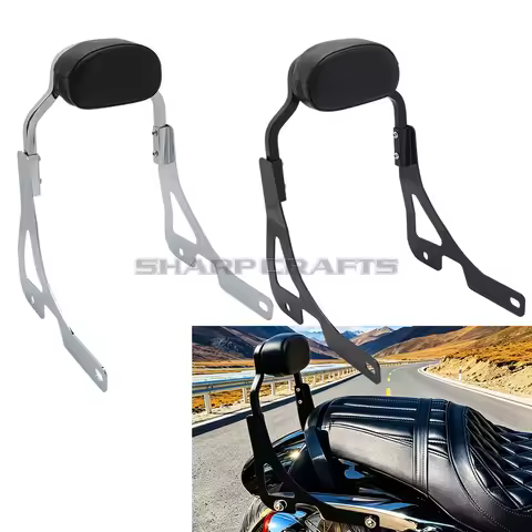 Motorcycle Parts MIni Backrest Sissy Bar For Harley Sportster Iron 883 1200 Forty Eight 2004-2023 XL