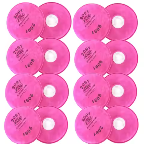 Dust Mask Accessory 2097/2091 Painting Spray Carpenter Industry Particulate P100 Filter For 3m 6200