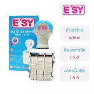 Thai Number Date Stamp Size 4 Mm. E SY
