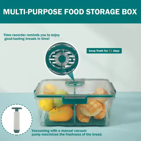 Vacuum Container Vacuum Seal Container Saver Food Sealed Container Fresh Keeping Box Food Storage Co