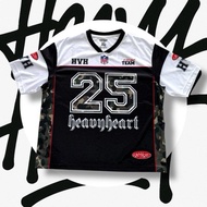 Military Pattern Jersey V-Neck Cut