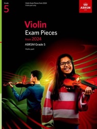 [100% Original Books] - Violin Exam Pieces from 2024 ABRSM Grade 5 Violin Part by ABRSM (UK edition 