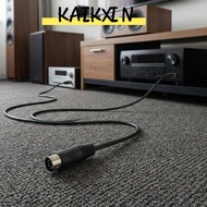 KAIKXIN Big DIN Adapter Cable, Plug-and-Play 3 Meters / 9.8ft 8 Pin Male to Female, Stable Transmiss