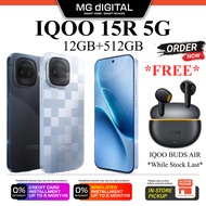 IQOO 15R 5G (12GB+512GB) l 7600mAH Battery l 100W FlashCharge l  Snapdragon® 8 Gen 5