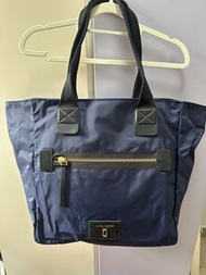 Marc Jacobs 藍色尼龍托特包