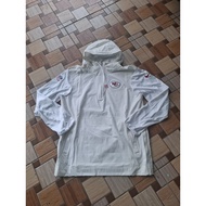 ORIGINAL MENS KANSAS CITY CHIEFS SIDELINE HALF ZIP HOODIE JACKET