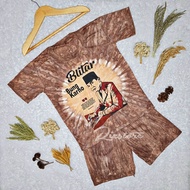 Baju Kaos Setelan Anak Laki laki Perempuan Khas Blitar Abstrak Pelangi Motif Soekarno Usia 1-14 Tahu