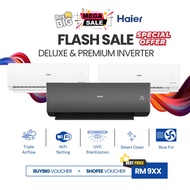 🛠️Haier Inverter 1.0HP~2.5HP R32 Air Conditioner PWP Aircond Installation HSU-VQA/HSU-VQC/HSU-VRA/HS