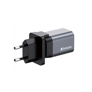 Verbatim GNC-35 GaN Charger 2 Port 35W USB A/C (EU/UK/US) 32200 023942322009