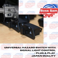 Motorcycle Hazard Switch (10pcs) Hazard Turn Signal Light Switch Universal Heavy Duty