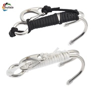 [chulisia] Drift Hook Reef Drift Hook Spiral Coil Lanyard Double Dual With Line 1 Set