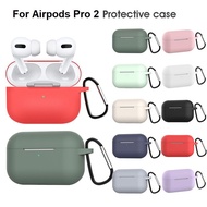 TWS AirPods Pro 2 2022 Silicone Soft Case + Carabiner