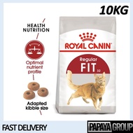 [ PAPAYA GROUP ] Royal Canin Fit 32 (10kg) Adult Dry Cat Food Makanan Kucing - Feline Health Nutrition - Cat Food / Pet Food / Cat Dry Food / Makanan Kucing / Cat Food Dry Food / Makanan Kucing Kering / Dry Food