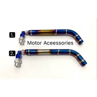 🔥Titanium BYPASS 90° (ALLOY) READY STOCK