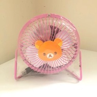 拉拉熊 Rilakkuma 桌面風扇 USB電扇 風扇 小風扇 無線桌面風扇 無線風扇 電風扇 電扇 小電扇