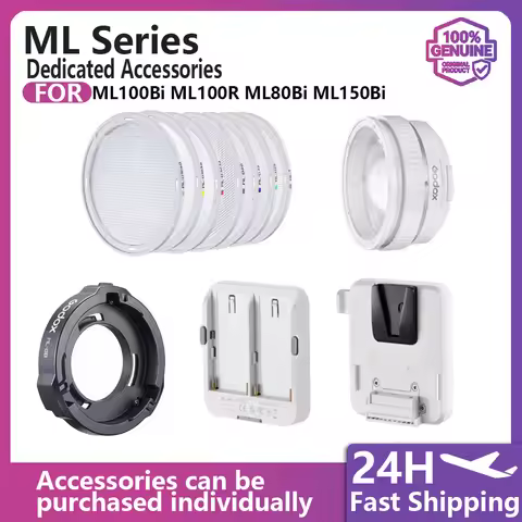 ML100Bi, ML100R, ML80Bi, ML150Bi Fill Light, Zoom NPF Adapter Accessories, Magnetic Soft Focus Adjus