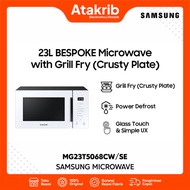 SAMSUNG MICROWAVE MG23T5068CW/SE BESPOKE Grill Fry 23L