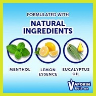 ↙ ☂ ∫ VAPORIN Refreshing 10ml Oil Aromatherapy Oil original menthol Set of 10