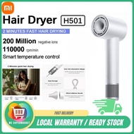Xiaomi Mijia H501/H101 High Speed Hair Dryer Negative Ion Hair Care Quick Dry Anion Blow Dryer 1600W