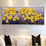 DIY Golden money tree,5D Round Diamond Full Diamond painting，bead painting