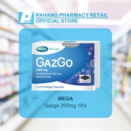 MEGA Gazgo 200mg 10's