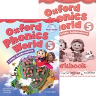 Bộ sách Oxford Phonics World 12345 Student Book và Workbook