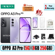2024 Model - OPPO A3 Pro 5G | 8GB RAM 256GB ROM / 6GB RAM 128GB ROM | Local Set with 2 Year OPPO War